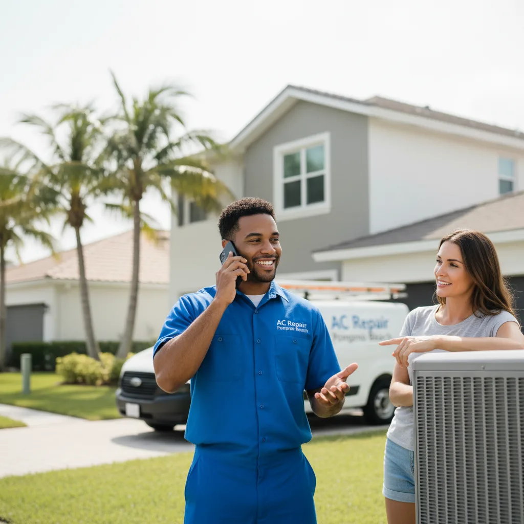 AC Repair Pompano Beach customer support in Manorville